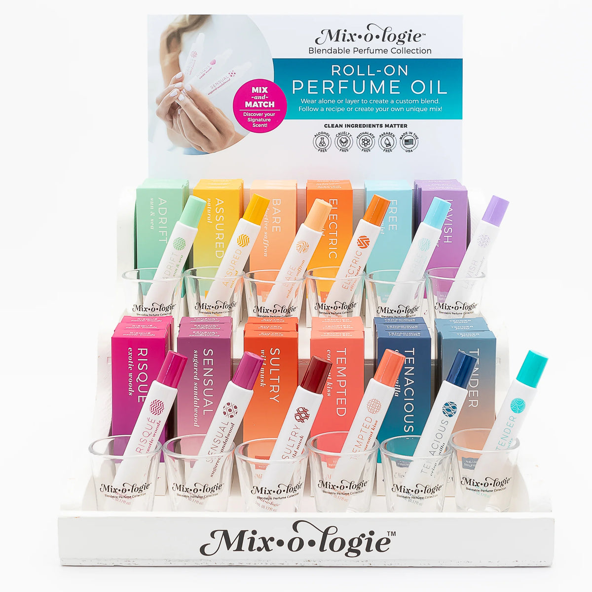 MIXOLOGIE ROLLERBALL PERFUME MULTIPLE CHOICES