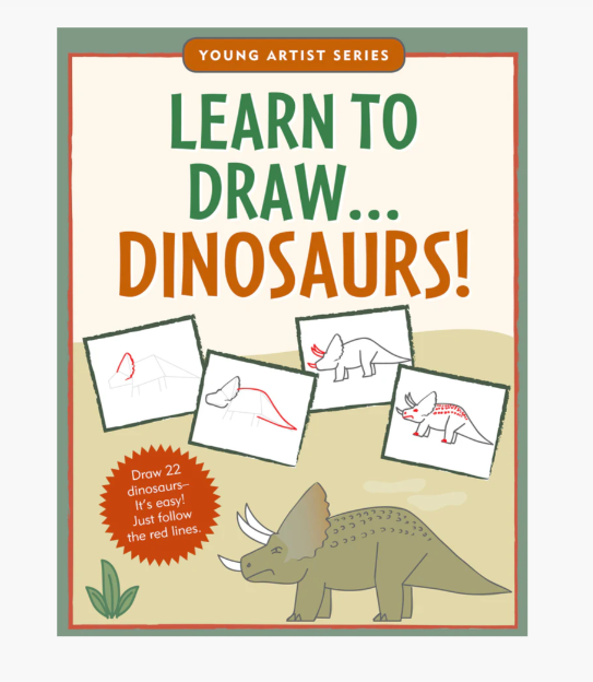 LEARN TO DRAW DINOSAURS!