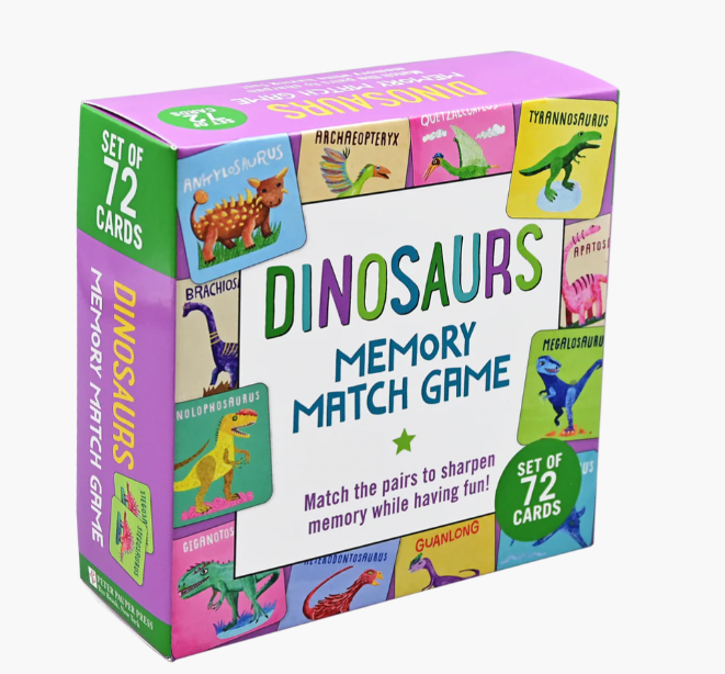 MEMORY MATCH GAME DINOSAUR