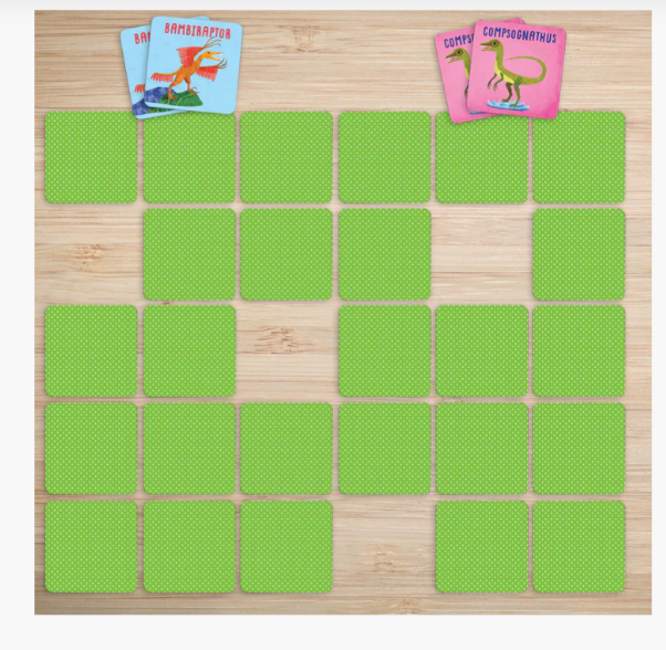 MEMORY MATCH GAME DINOSAUR