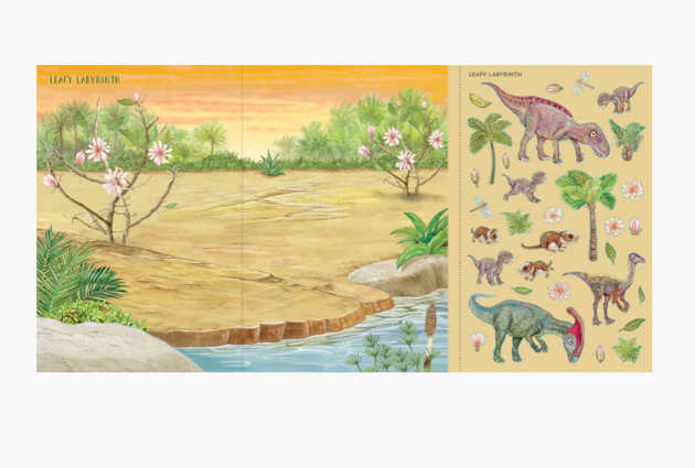 STICKER SCENES DINOSAURS