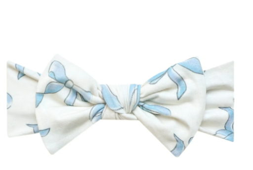 COPPER PEARL DAPHNE KNIT HEADBAND BOW