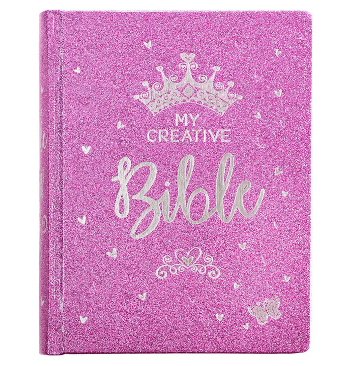 PURPLE GLITTER MY CREATIVE BIBLE