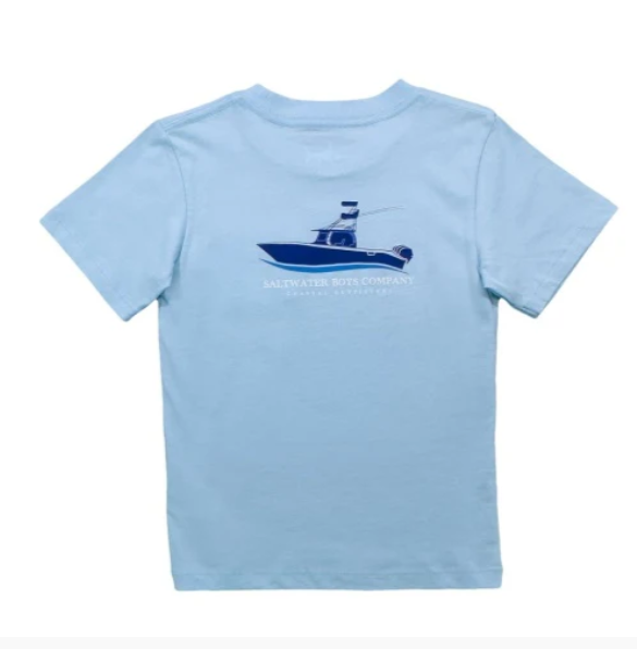 SALTWATER BOYS OFFSHORE BOAT SS GRAPHIC TEE