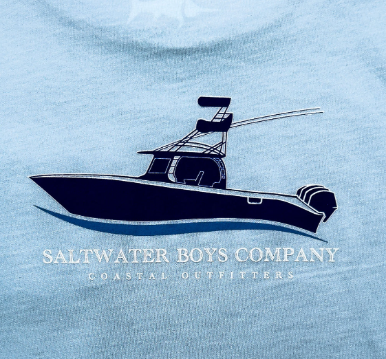 SALTWATER BOYS OFFSHORE BOAT SS GRAPHIC TEE