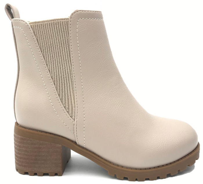 MIA LITTLE PRATT BEIGE BOOTIE