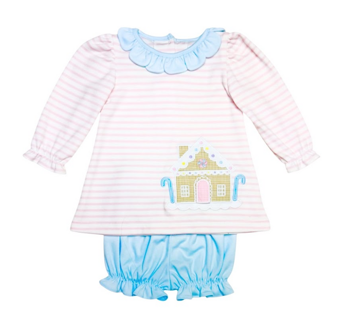 ZUCCINI KIDS GINGERBREAD BLOOMER SET