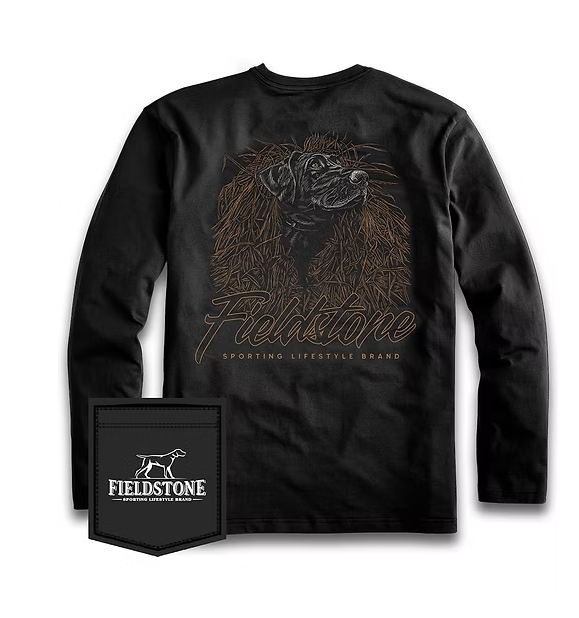 FIELDSTONE YOUTH BLACK LAB BLIND LONG SLEEVE