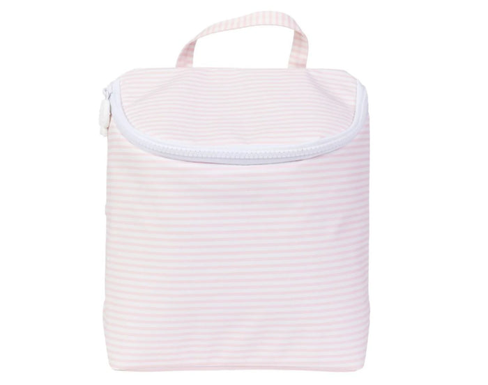 APPLE OF MY ISLA THE BOTTLE BAG PINK STRIPE