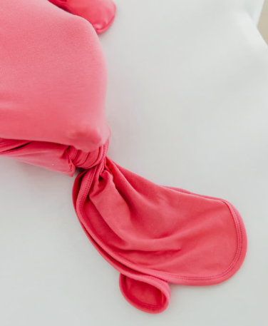 COPPER PEARL FLAMINGO KNOTTED GOWN