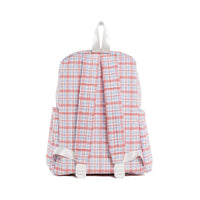 TRVL BACKPACKER CLASSIC PLAID RED