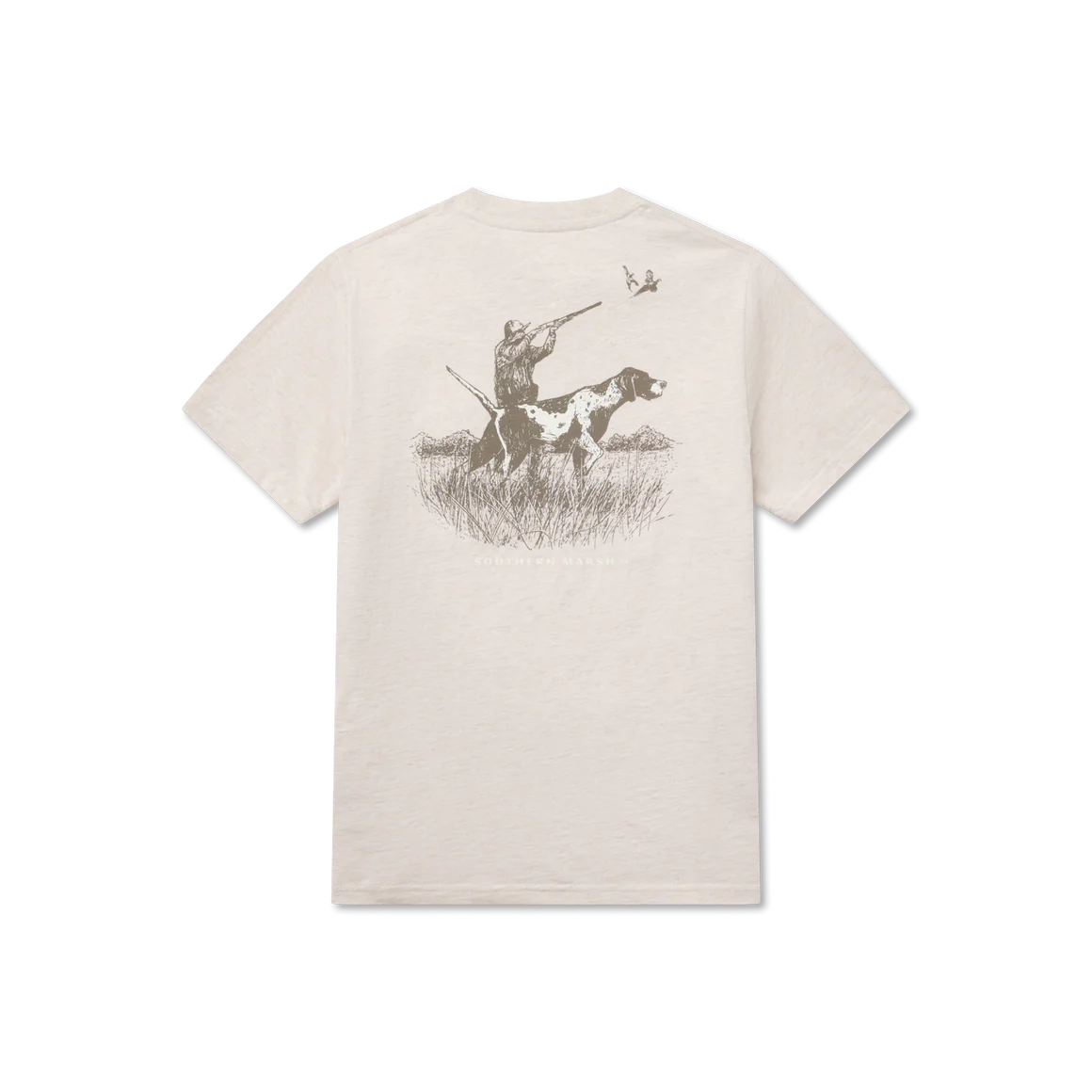 SOUTHERN MARSH YOUTH POINTER UPLANDER TEE WASHED PEBBLE