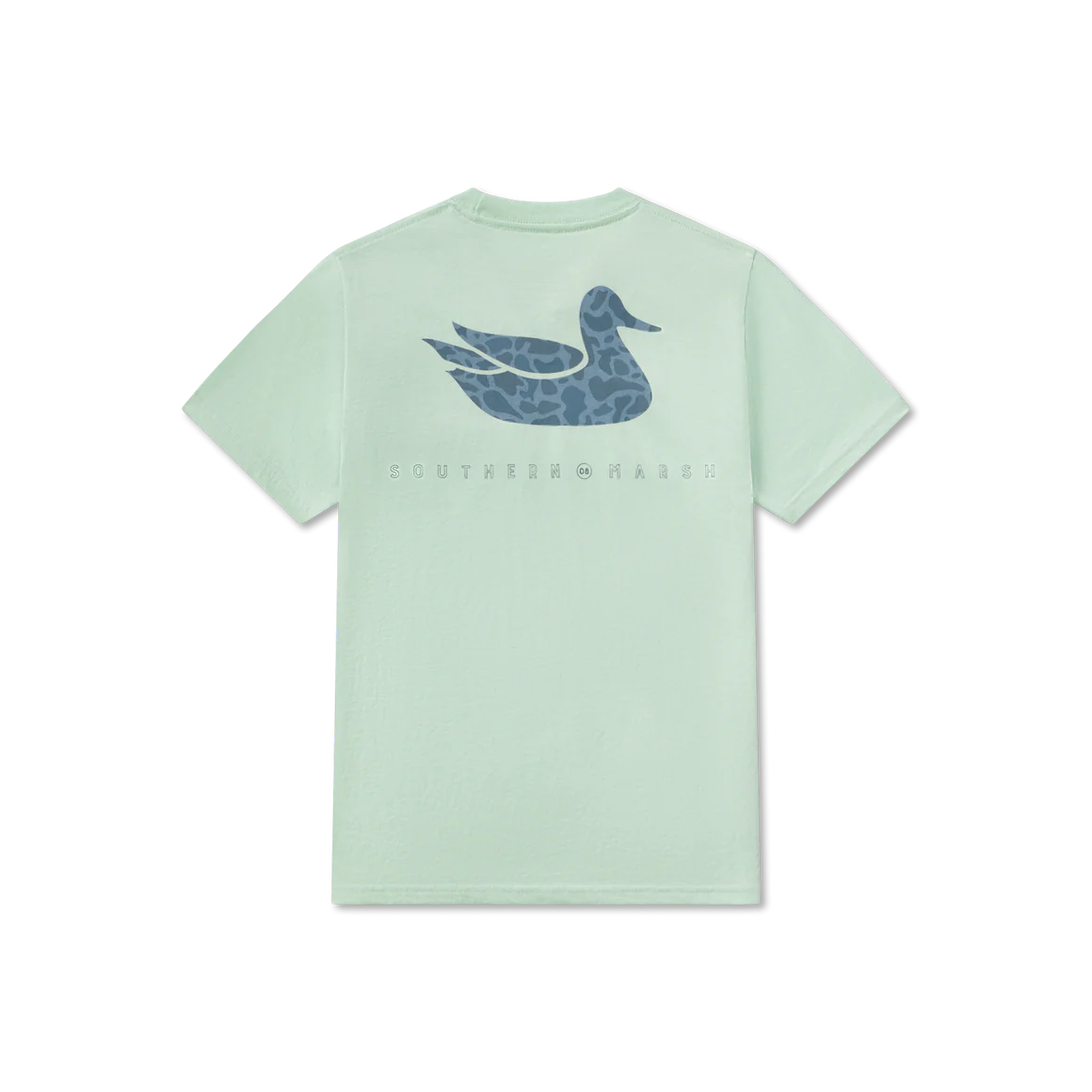 SOUTHERN MARSH SEAWASH TEE RETRO DUCK SEAFOAM