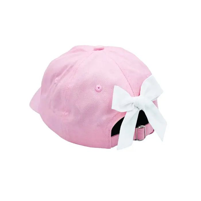 BITS AND BOWS STRAWBERRY FIELDS BOW BASEBALL HAT