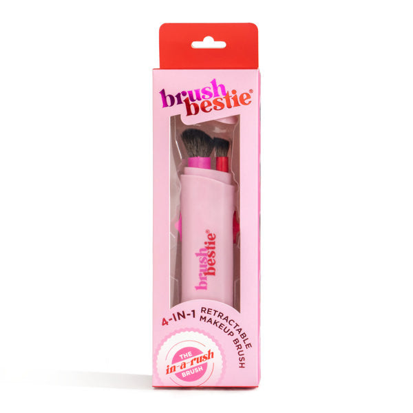 BRUSH BESTIE 4 IN 1 RETRACTABLE MAKEUP BRUSH