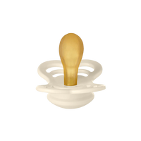 BIBS PACIFIER IVORY RUBBER SUPREME
