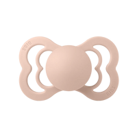 BIBS PACIFIER BLUSH RUBBER SUPREME