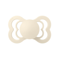 BIBS PACIFIER IVORY RUBBER SUPREME