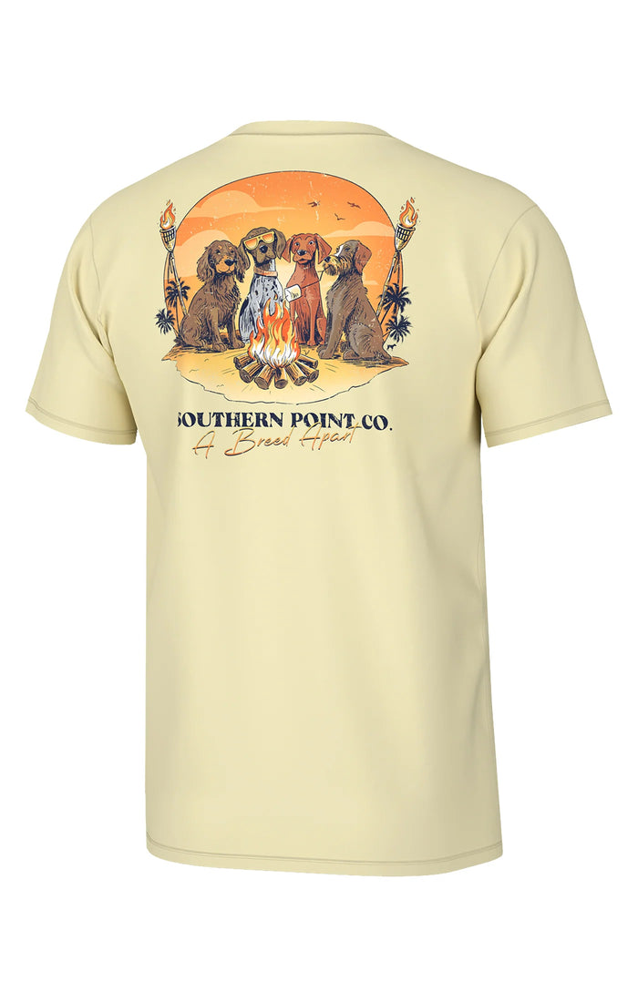 SOUTHERN POINT CO.  YOUTH BIRD DOG BONFIRE SHORT SLEEVE SUNLIGHT