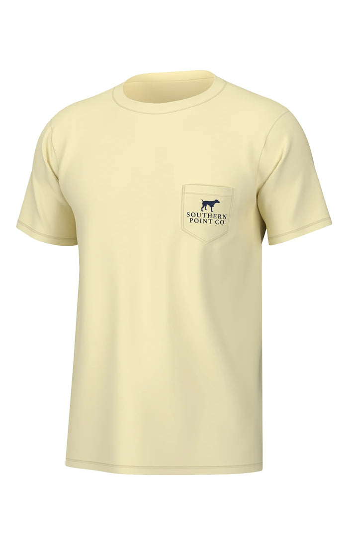 SOUTHERN POINT CO.  YOUTH BIRD DOG BONFIRE SHORT SLEEVE SUNLIGHT