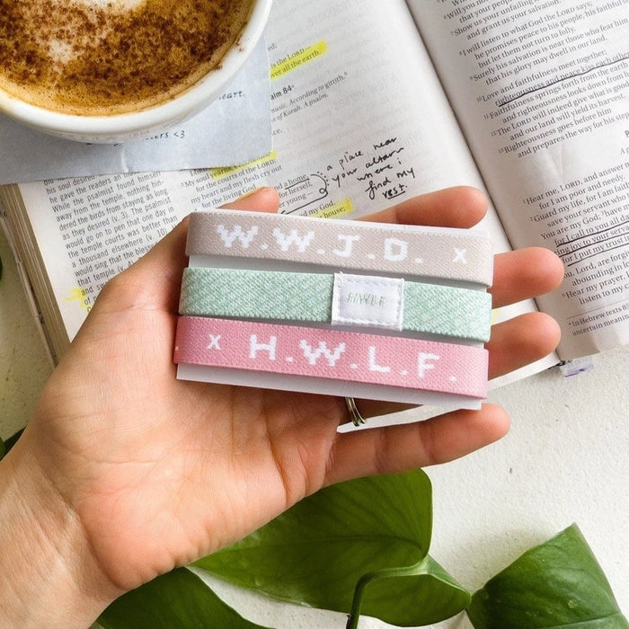 WWJD X HWLF NATURAL ELASTIC 3 PACK