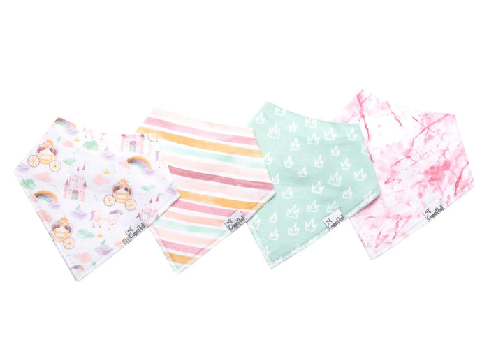 COPPER PEARL ENCHANTED BANDANA BIB SET