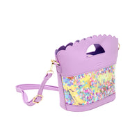 ZOMI GEMS GIRLS LITTLE MERMAID CONFETTI SEASHELL TOTE BAG