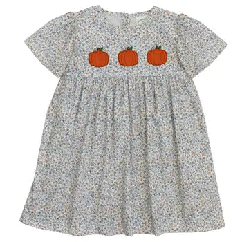 GRACE AND JAMES AUTUMN PUMPKIN DRESS