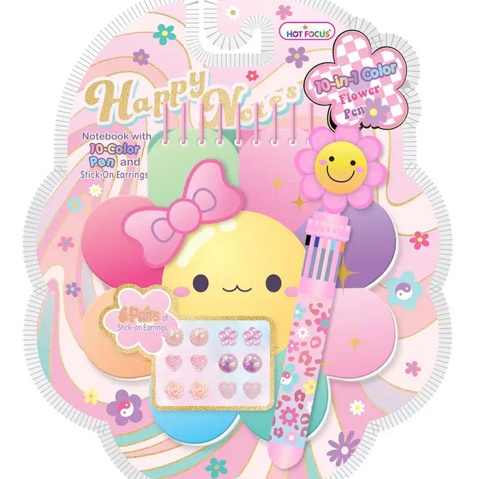 HOT FOCUS HAPPY NOTES GROOVY FLOWER