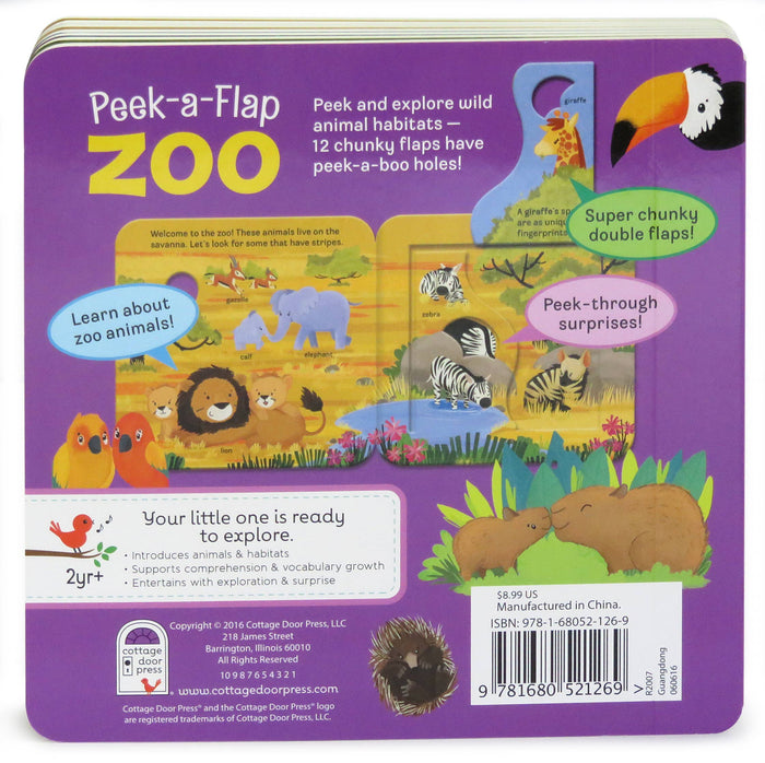 ZOO INTERACTIVE LIFT A FLAP BOOK