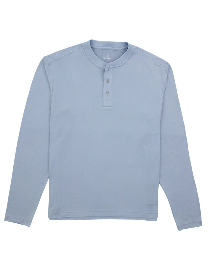 PROPERLY TIED LD BOYS RAVINE HENLEY DUST BLUE