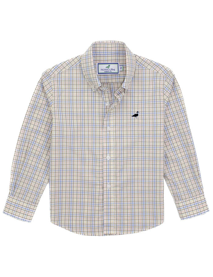 PROPERLY TIED LD BOYS SEASONAL SPORTSHIRT BRIDGEWATER