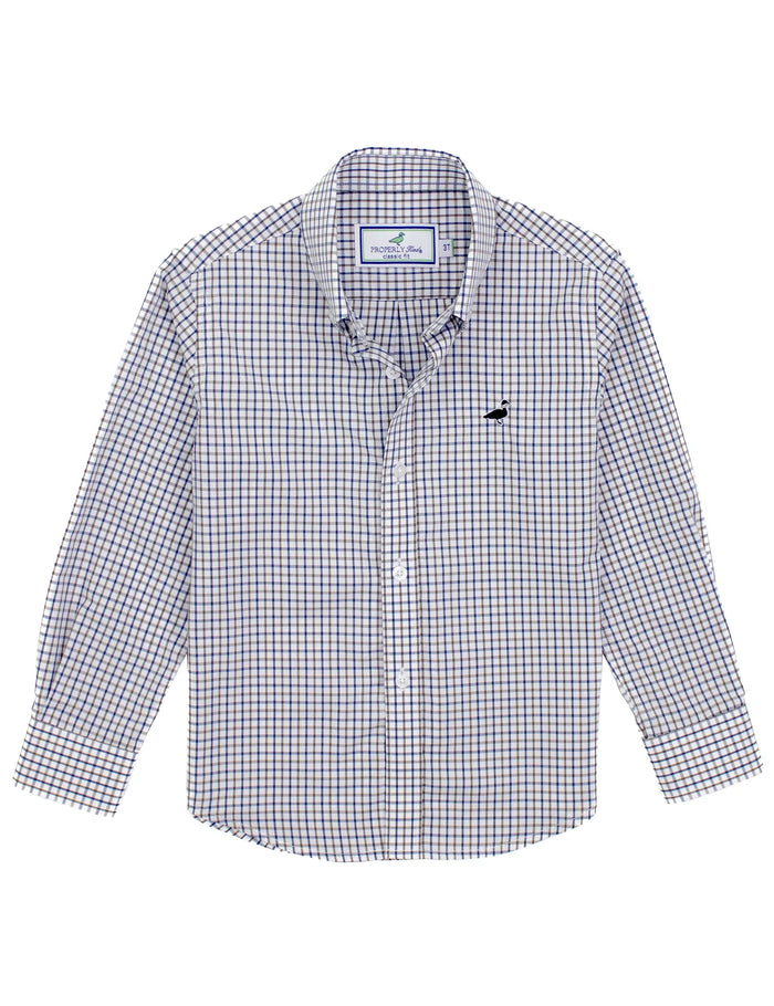 PROPERLY TIED LD BOYS SEASONAL SPORTSHIRT CAROLINA