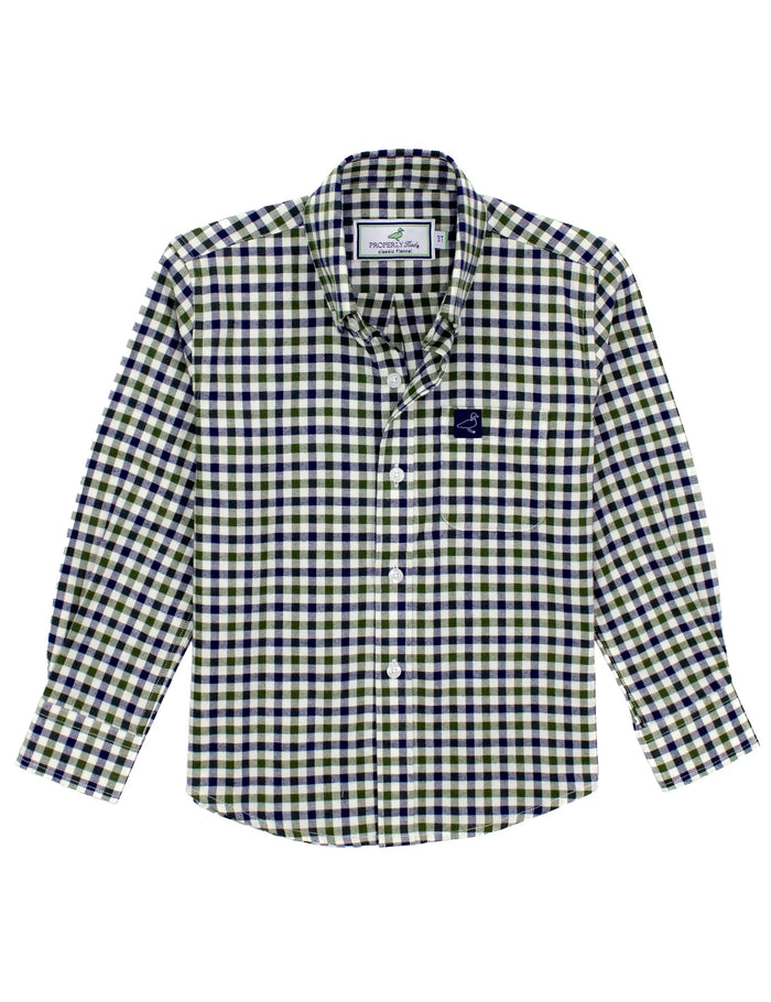 PROPERLY TIED BOYS CLASSIC FLANNEL TAHOE