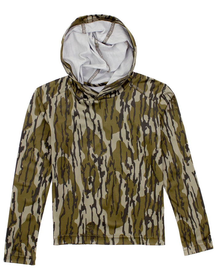 PROPERLY TIED BOYS RAVINE HOODIE MOSSY OAK ORIGINAL BOTTOMLAND