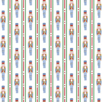 LILA AND HAYES BRADFORD BOYS PIMA COTTON PAJAMA PANT SET NUTCRACKER STRIPE