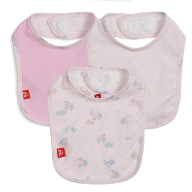 MAGENTIC ME FORGET ME NOT INFANT BIBS 3 PACK