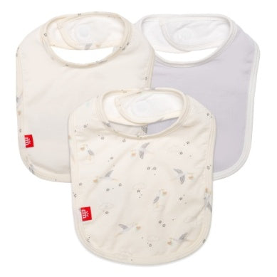 MAGNETIC ME BEARY SPECIAL DELIVERY INFANT BIBS 3 PACK