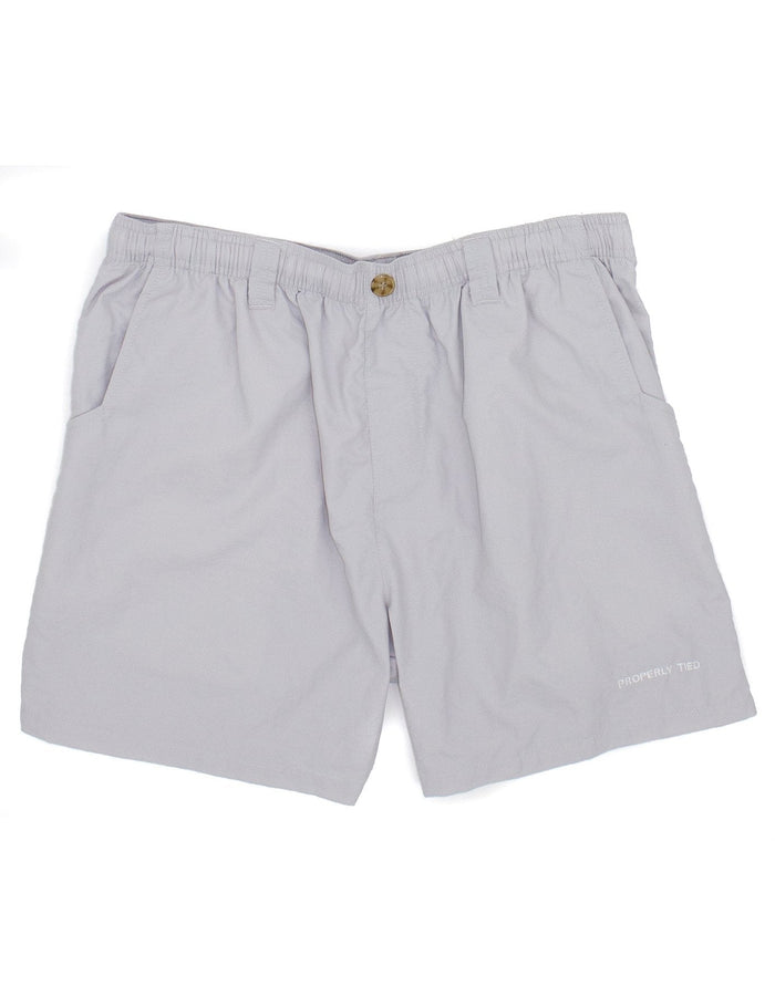 PROPERLY TIED MALLARD SHORT LIGHT GREY