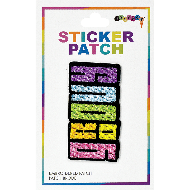 ISCREAM GROOVY EMBROIDERED STICKER PATCCH