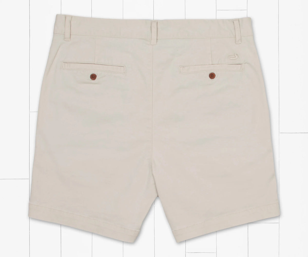 SOUTHERN MARSH YOUTH REGATTA STRETCH SHORT AUDUBON TAN
