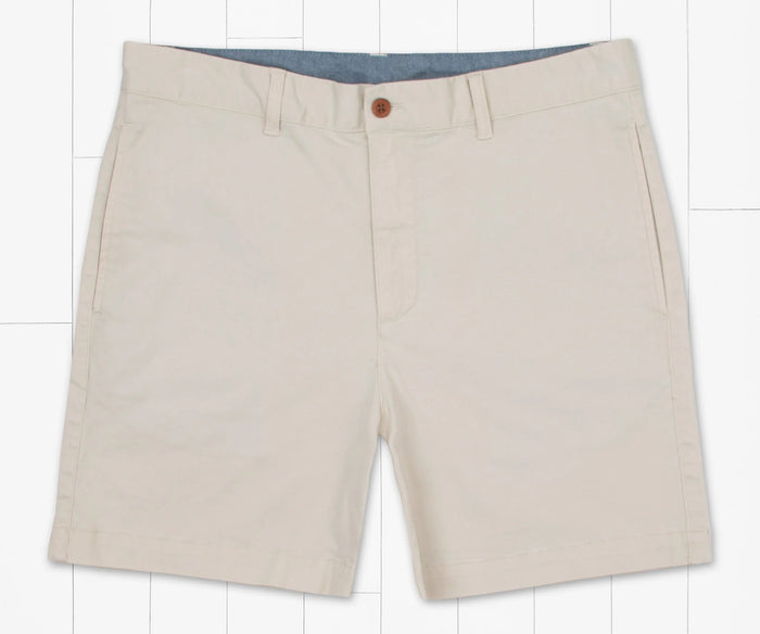 SOUTHERN MARSH YOUTH REGATTA STRETCH SHORT AUDUBON TAN