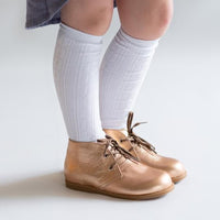 LITTLE STOCKING COMPANY WHITE KNEE HIGH SOCKS