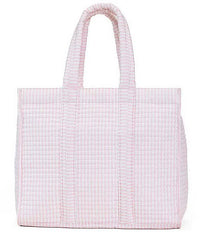 Quilted Mini Go Go Tote Pimlico Stripe Pink