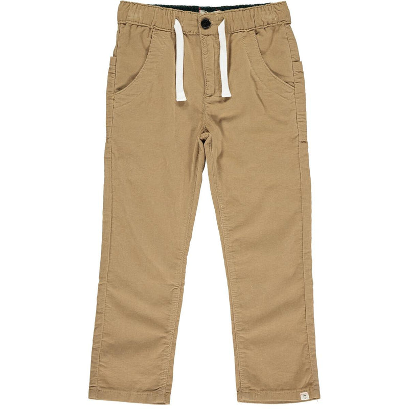 ME & HENRY TALLY CORD PANTS BROWN
