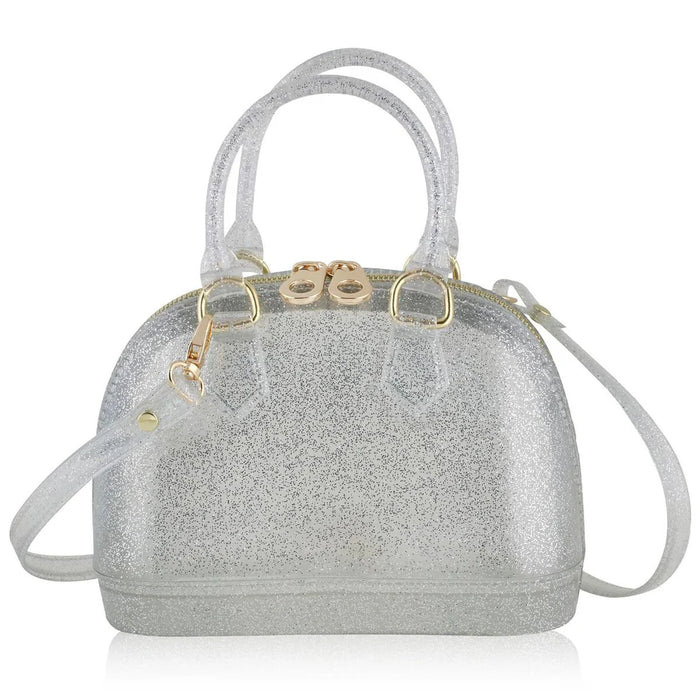 CARRYING KIND CATE SILVER SPARKLE PASTEL CRYSTAL CASTLE