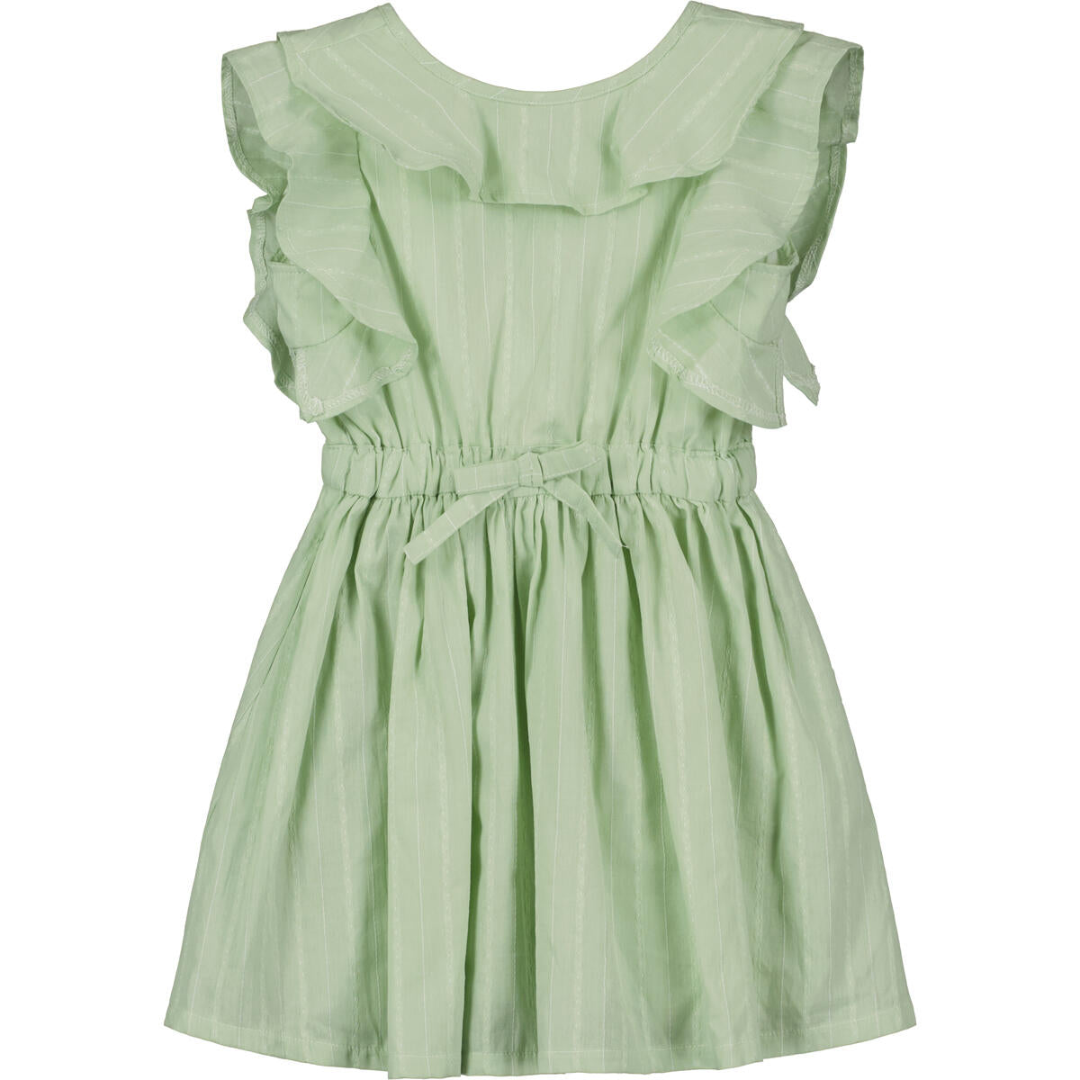 VIGNETTE SANDY DRESS GREEN STITCH