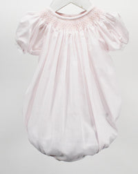 Baby Blessings Pink Geometric Flowers Sophia Bubble