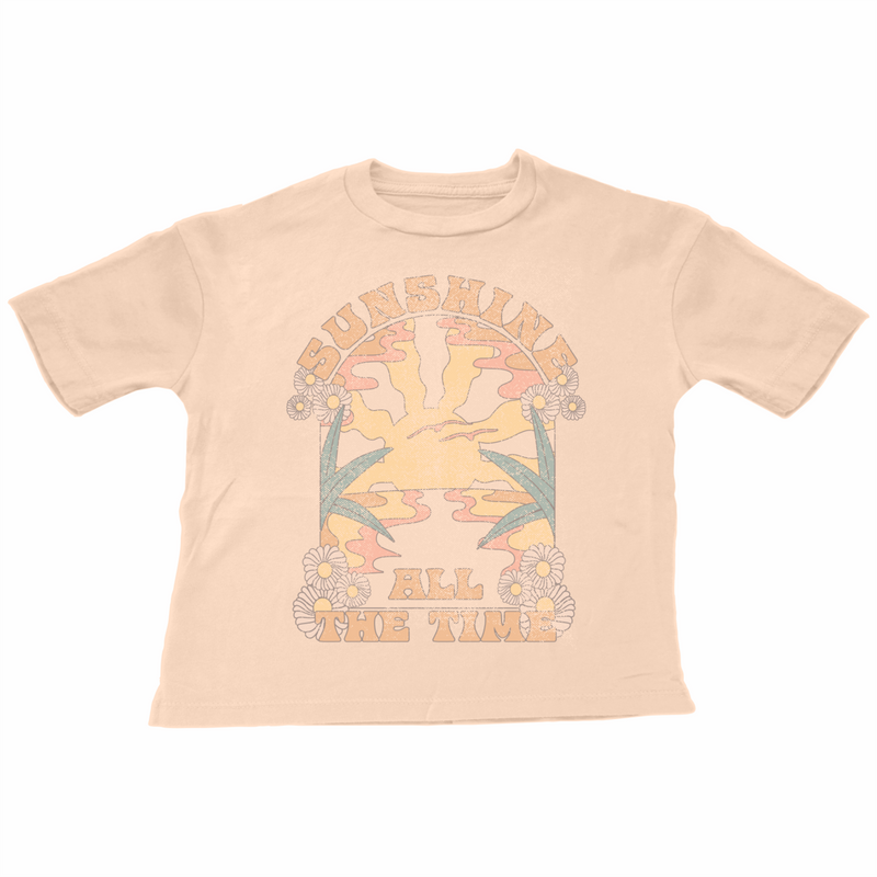 TINY WHALES SUNSHINE ALL THE TIME SUPER TEE