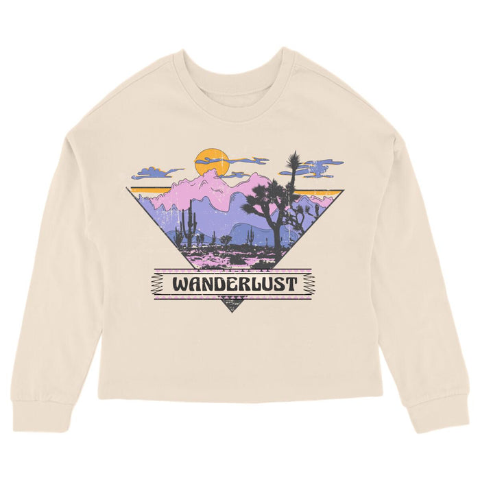 TINY WHALES WANDERLUST LS TEE